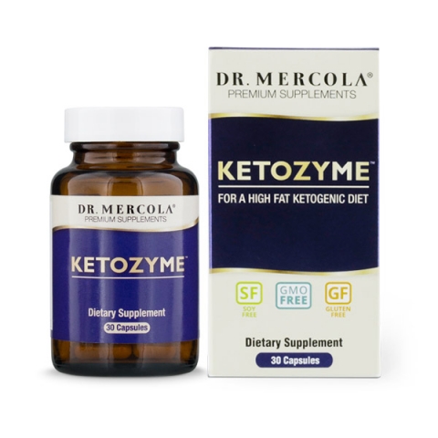 Dr. Mercola Ketozyme 30 kapselia ryhmässä Terveys / Käyttöalue / Paino & Ateria @ Rawfoodshop Scandinavia AB (1038)