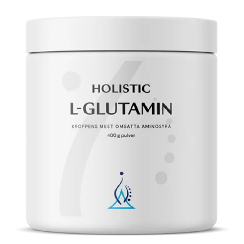 Holistic L-Glutamiini 400g ryhmässä Terveys / Ravintolisät @ Rawfoodshop Scandinavia AB (1065)