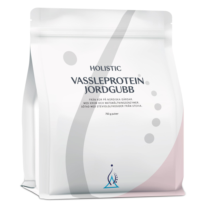 Holistic Heraproteiini Mansikka 750g ryhmässä Terveys / Proteiinijauhe @ Rawfoodshop Scandinavia AB (10705)