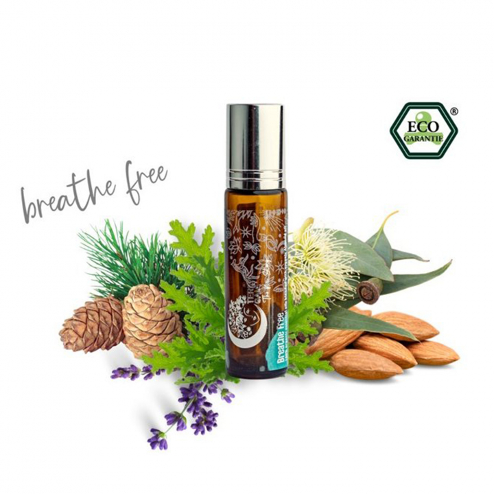 Eteerinen Öljy Breathe Free Roll-on LUOMU 10ml ryhmässä Iho & Vartalo / Luonnollinen DIY / Eteeriset öljyt @ Rawfoodshop Scandinavia AB (17442531)