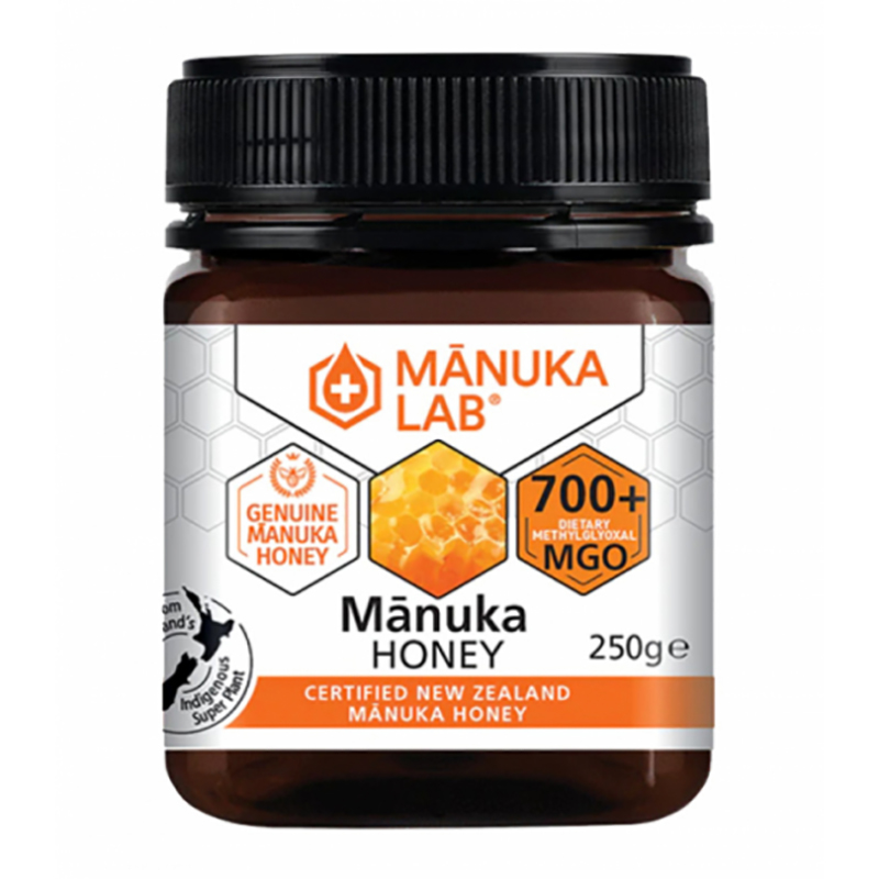 Manuka Lab Manuka-hunaja MGO 700+ 250g ryhmässä Hyödykkeet & Juomat / Leipominen & Ruoanlaitto / Sokerointi / Hunaja @ Rawfoodshop Scandinavia AB (1924)