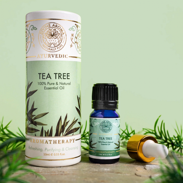 Eteerinen öljy Tea Tree 10ml ryhmässä Iho & Vartalo / Luonnollinen DIY / Eteeriset öljyt @ Rawfoodshop Scandinavia AB (20196)