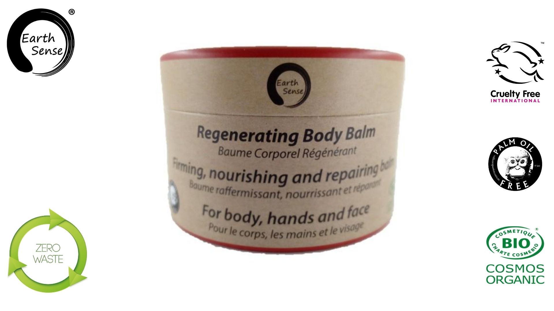 Earth Sense Body Balm Regenerating 100ml ryhmässä Iho & Vartalo / Vartalo / Vartalovoide & öljy @ Rawfoodshop Scandinavia AB (211157)