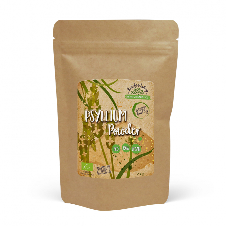 Psylliumjauhe LUOMU 250g ryhmässä Hyödykkeet & Juomat / Leipominen & Ruoanlaitto / Ainesosat Muut @ Rawfoodshop Scandinavia AB (235922)