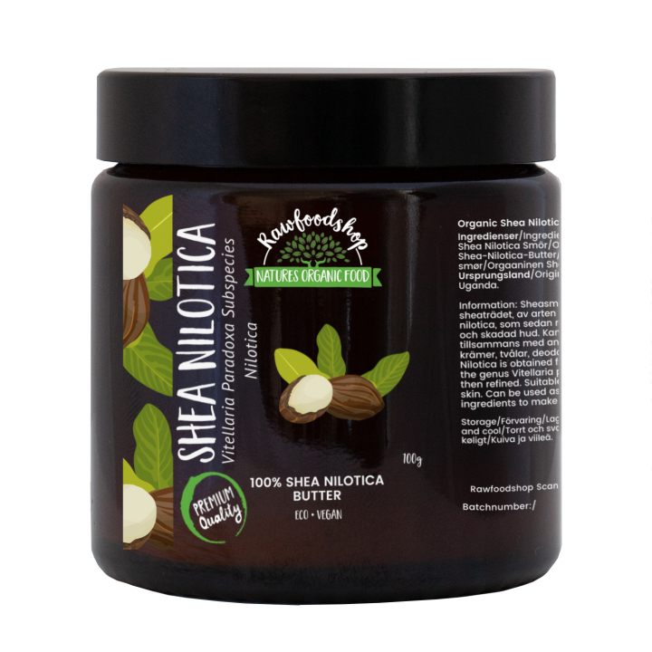 Sheavoi Nilotica EKO 100g ryhmässä OUTLET 20-80% / Outlet Muu 20-50% / Outlet Muu 20% @ Rawfoodshop Scandinavia AB (35007251)