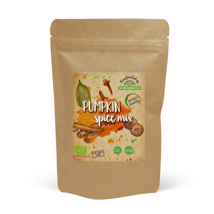 Pumpkin Spice Mix Luomu 100g ryhmässä Raaka-aineet / Ruokakomero / Mausteet @ Rawfoodshop Scandinavia AB (406501)