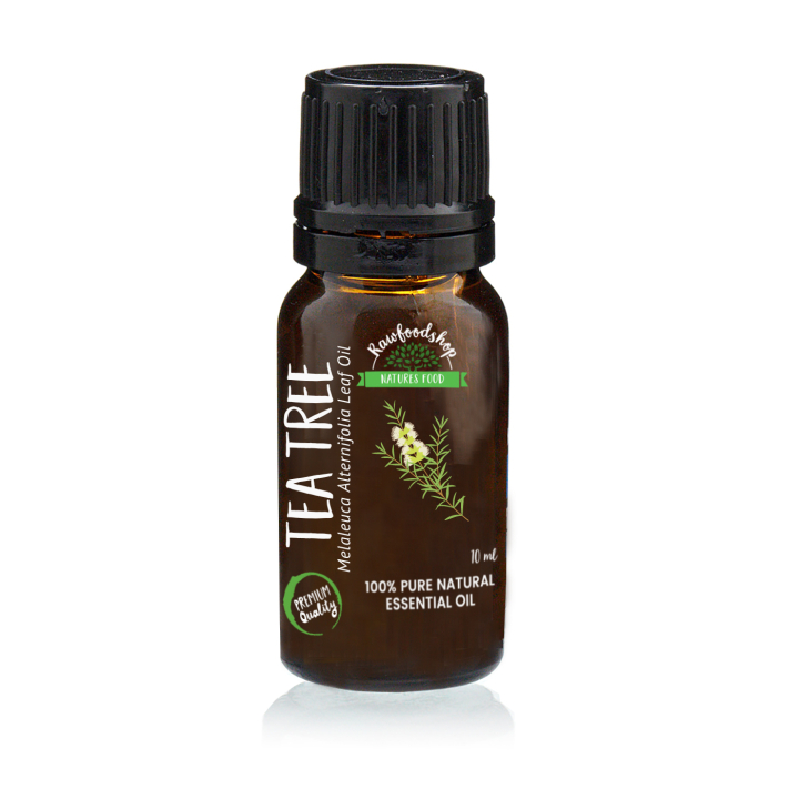 Tea Tree Eteerinen Öljy 10ml ryhmässä Iho & Vartalo / Luonnollinen DIY / Eteeriset öljyt @ Rawfoodshop Scandinavia AB (42901)