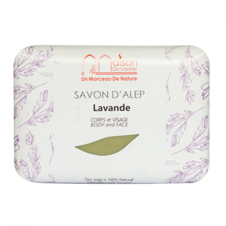 Alepposaippua Lavender 100g ryhmässä Iho & Vartalo / Valmistuneet tuotteet / Saippua @ Rawfoodshop Scandinavia AB (429154)