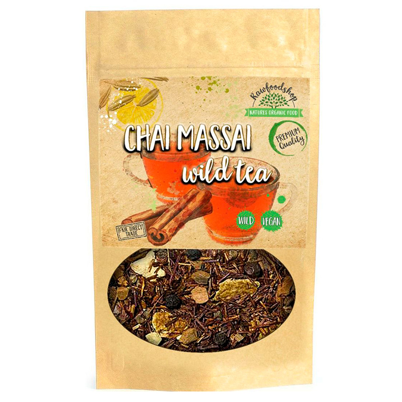 Chai Massai Villiteetä 100g ryhmässä Hyödykkeet & Juomat / Juomat / Teet @ Rawfoodshop Scandinavia AB (43077)