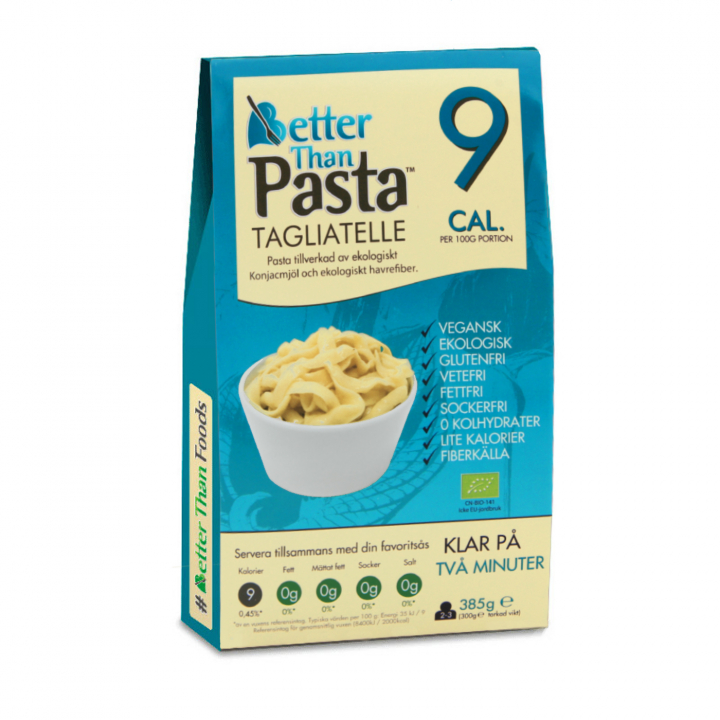 Better Than Tagliatelle LUOMU 385g ryhmässä Hyödykkeet & Juomat / Ruokakomero / Pasta & Nuudelit @ Rawfoodshop Scandinavia AB (479)