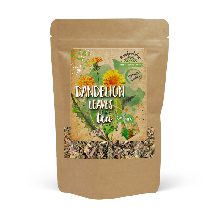 Voikukanlehti Tee 125g ryhmässä Raaka-aineet / Juomat / Teet @ Rawfoodshop Scandinavia AB (82430125)