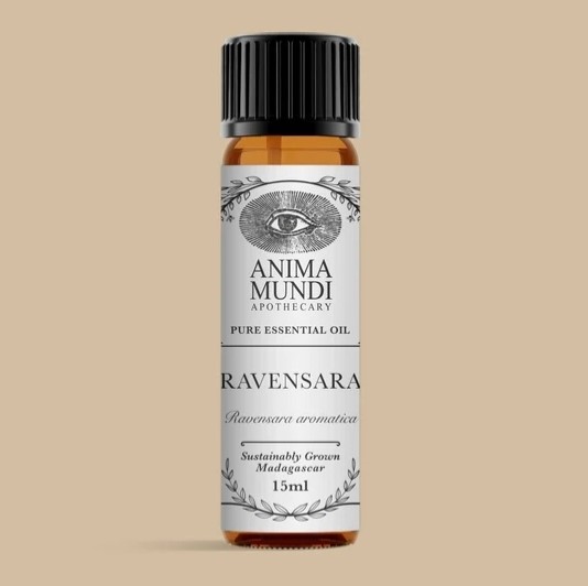 Anima Mundi Ravensara Eteerinen Öljy 15ml ryhmässä Iho & Vartalo / Luonnollinen DIY / Eteeriset öljyt @ Rawfoodshop Scandinavia AB (AM105)