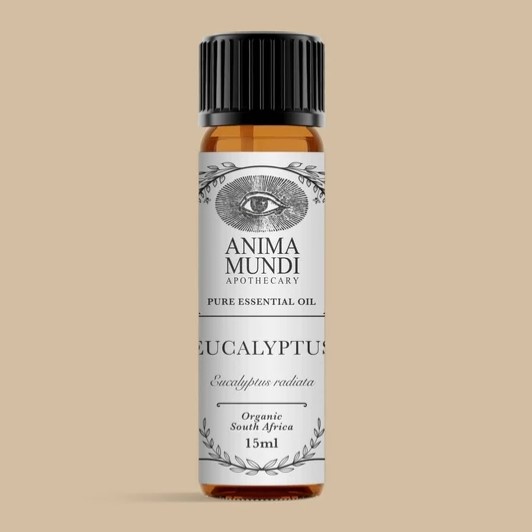 Anima Mundi Eukalyptus Eteerinen Öljy 15ml ryhmässä Iho & Vartalo / Luonnollinen DIY / Eteeriset öljyt @ Rawfoodshop Scandinavia AB (AM115)