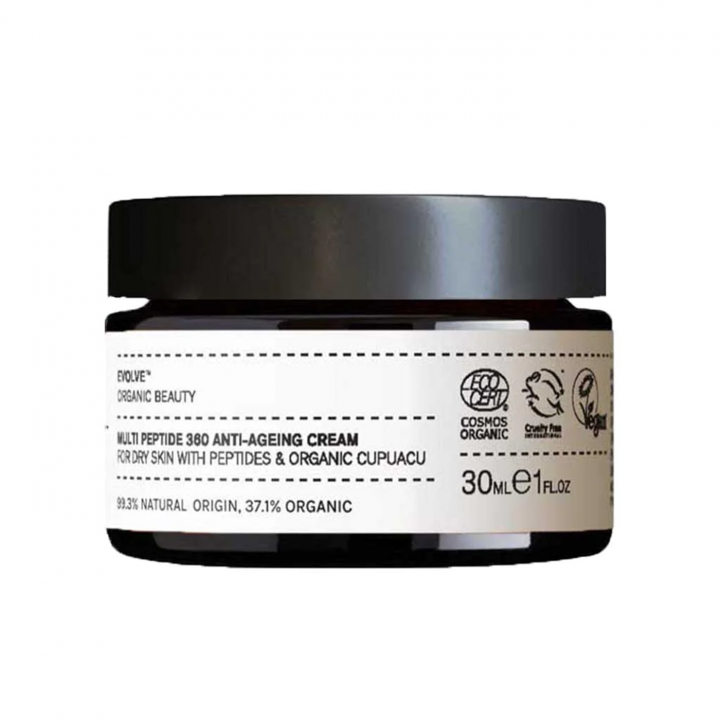 Multi Peptide 360 Anti-Ageing Cream LUOMU - Matkakoko 30ml ryhmässä Iho & Vartalo / Valmistuneet tuotteet / Kasvojen hoito @ Rawfoodshop Scandinavia AB (EB927-T)