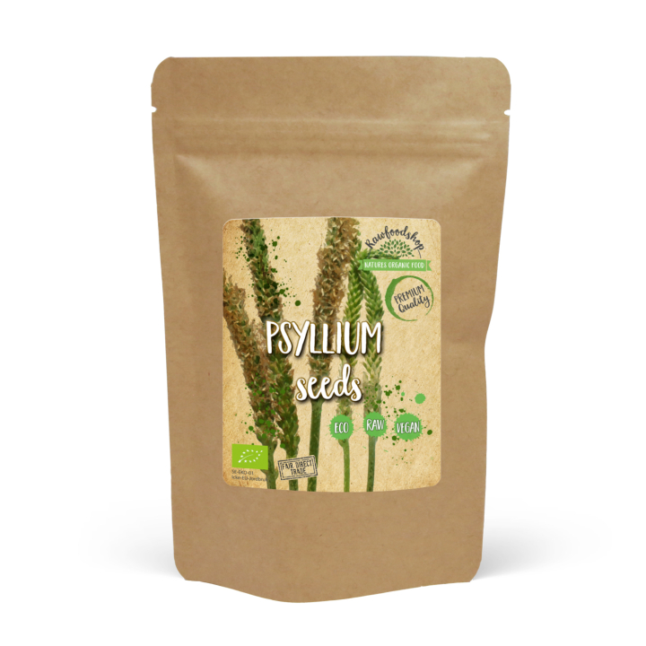 Psyllium Siemenet LUOMU 300g ryhmässä Hyödykkeet & Juomat / Ruokakomero / Siemenet @ Rawfoodshop Scandinavia AB (FRO11)