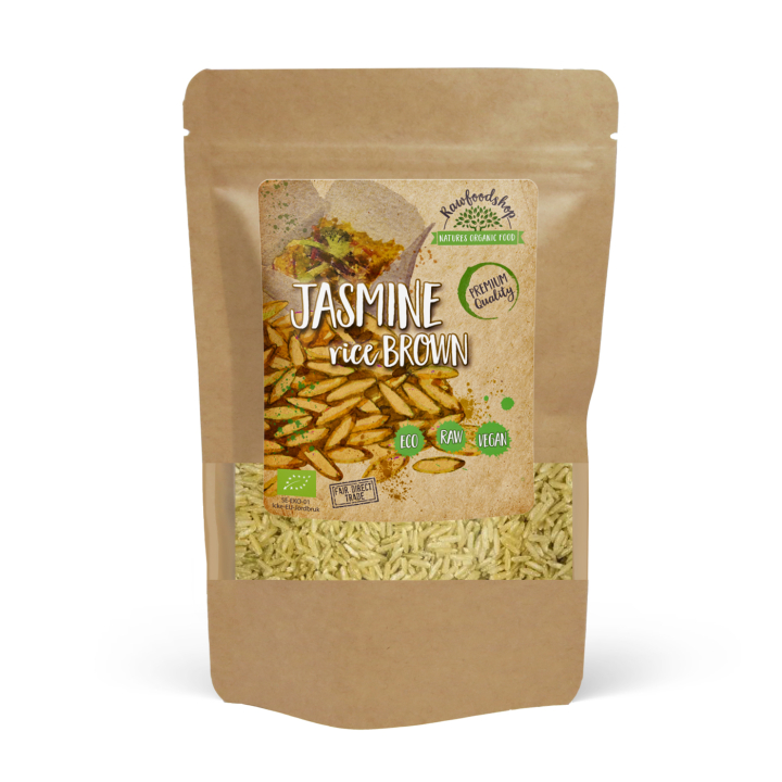 Jasmiiniriisi Ruskea Täysjyväriisi LUOMU 1kg ryhmässä Raaka-aineet / Ruokakomero / Riisi & Ohra @ Rawfoodshop Scandinavia AB (JRB501)