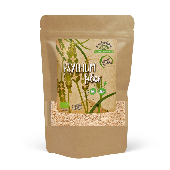 Psyllium Siemenkuoret LUOMU 500g ryhmässä Raaka-aineet / Leipominen / Ainesosat Muut @ Rawfoodshop Scandinavia AB (LBAK250056E1)