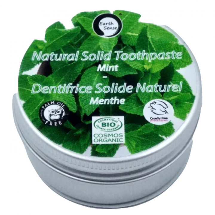 Natural Solid Toothpaste - Päivittäiseen käyttöön 40g ryhmässä Iho & Vartalo / Valmistuneet tuotteet / Suun terveys @ Rawfoodshop Scandinavia AB (NST01)