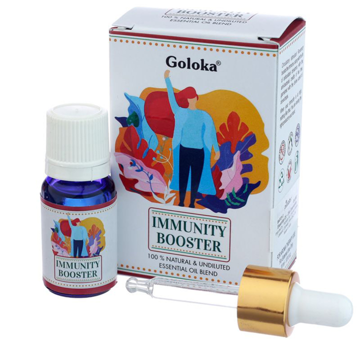 Goloka Blend Eteerinen Öljy Immunity Booster 10ml ryhmässä Iho & Vartalo / Luonnollinen DIY / Eteeriset öljyt @ Rawfoodshop Scandinavia AB (OILB07)