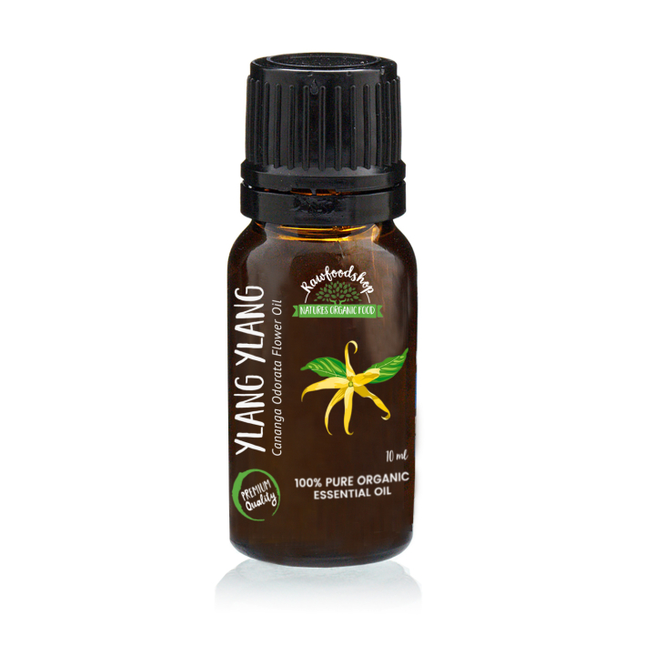 Ylang Ylang Eteerinen Öljy LUOMU 10ml ryhmässä Iho & Vartalo / Luonnollinen DIY / Eteeriset öljyt @ Rawfoodshop Scandinavia AB (ORGEOUL05)