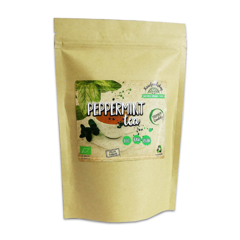 Piparminttutee LUOMU 100g ryhmässä Hyödykkeet & Juomat / Juomat / Teet @ Rawfoodshop Scandinavia AB (PMT10)