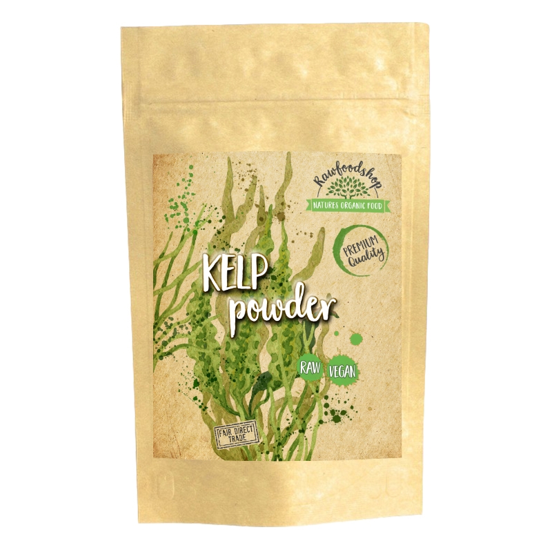 Kelp Jauhe Villinä 125g ryhmässä Hyödykkeet & Juomat / Ruokakomero / Levät & Merilevät @ Rawfoodshop Scandinavia AB (RALG100217E)