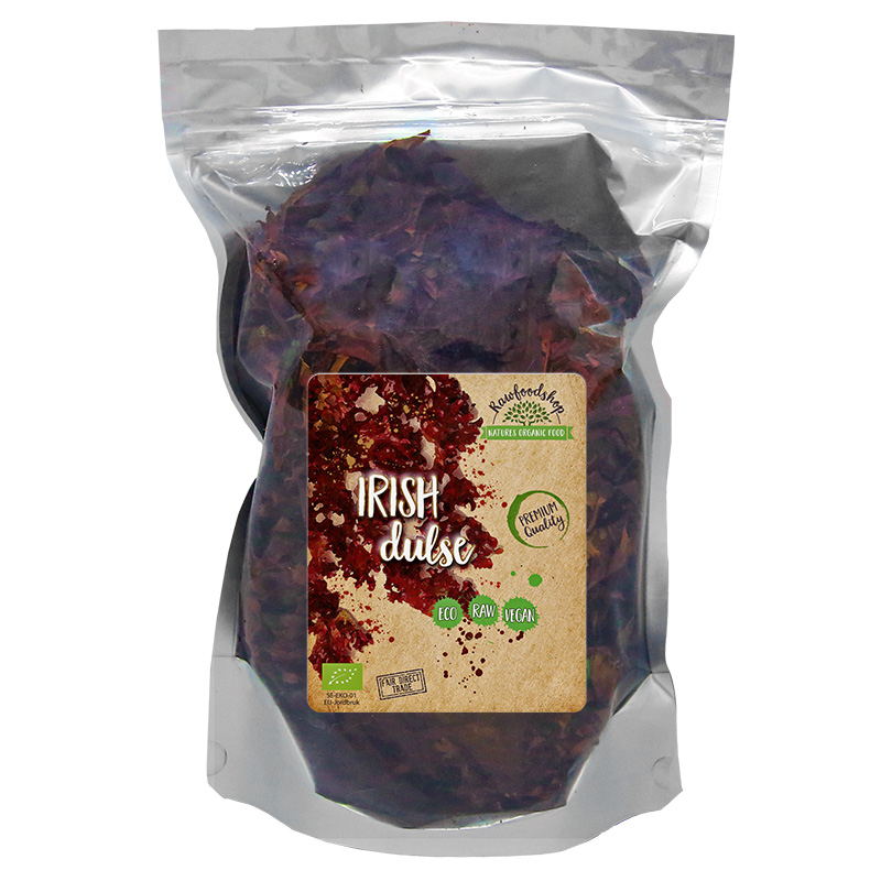 Dulse-levä LUOMU 125g ryhmässä Hyödykkeet & Juomat / Ruokakomero / Levät & Merilevät @ Rawfoodshop Scandinavia AB (RAWALG003)