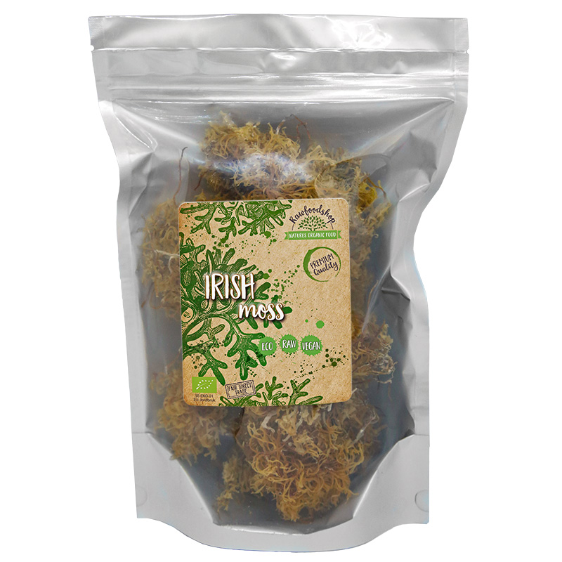 Irish Moss LUOMU 125g ryhmässä Hyödykkeet & Juomat / Ruokakomero / Levät & Merilevät @ Rawfoodshop Scandinavia AB (RAWALG004)