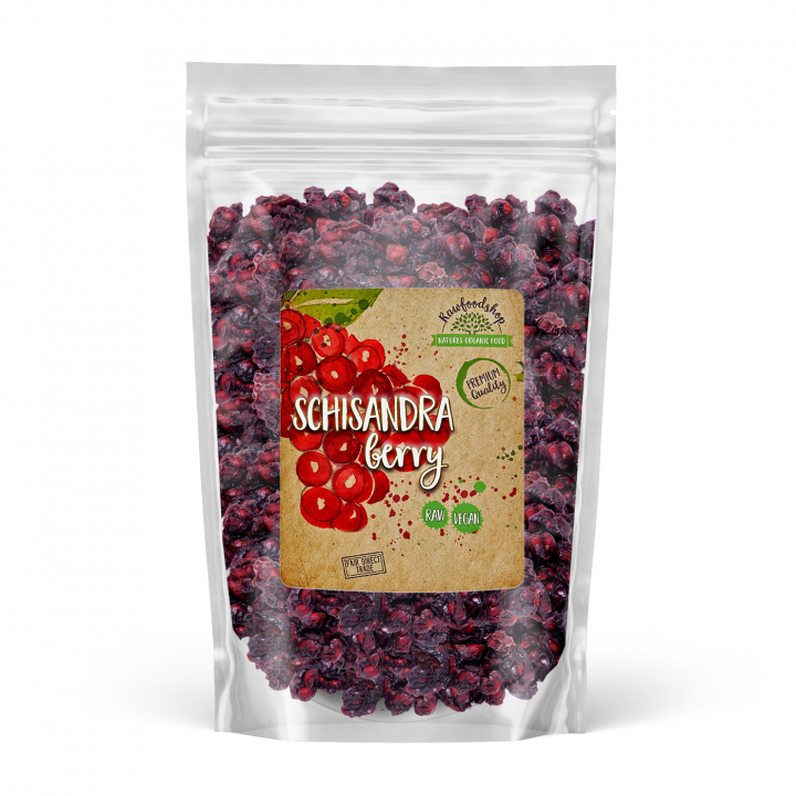 Schisandra-marjat 125g ryhmässä Hyödykkeet & Juomat / Hedelmät & Marjat / Kaikki hedelmät & marjat @ Rawfoodshop Scandinavia AB (RFRU100472E)