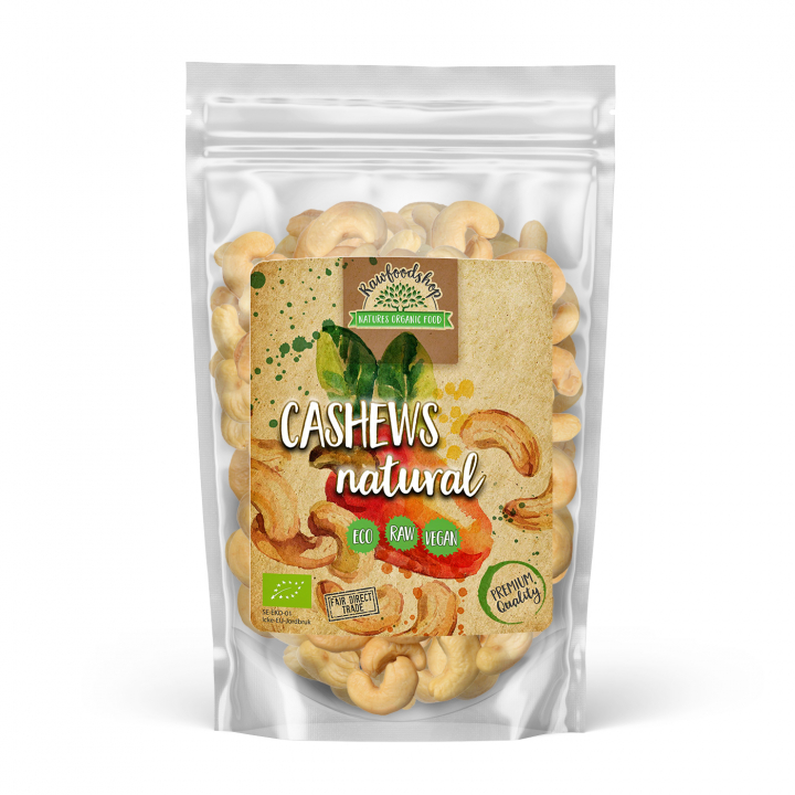 Premium RAW LUOMU Cashewpähkinät 200g ryhmässä Hyödykkeet & Juomat / Pähkinät / Cashewpähkinät @ Rawfoodshop Scandinavia AB (RNOT2002058E)