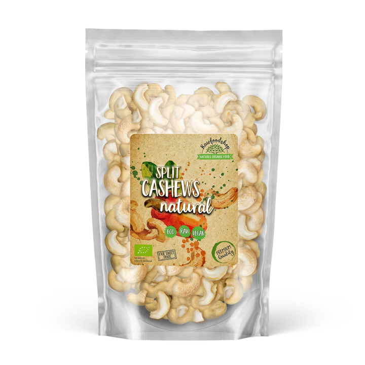 Cashew-pähkinät jaetut RAW LUOMU 200g ryhmässä Raaka-aineet / Pähkinät / Cashewpähkinät @ Rawfoodshop Scandinavia AB (RNOT200329E)