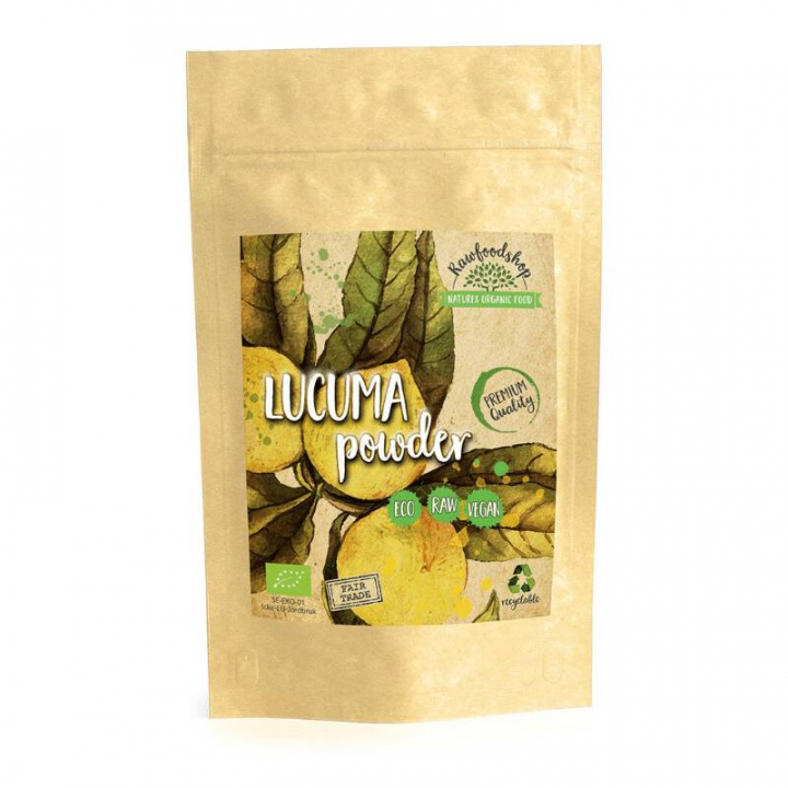 Lucuma-jauhe LUOMU 125g ryhmässä Hyödykkeet & Juomat / Leipominen & Ruoanlaitto / Sokerointi @ Rawfoodshop Scandinavia AB (RPUL100423E)