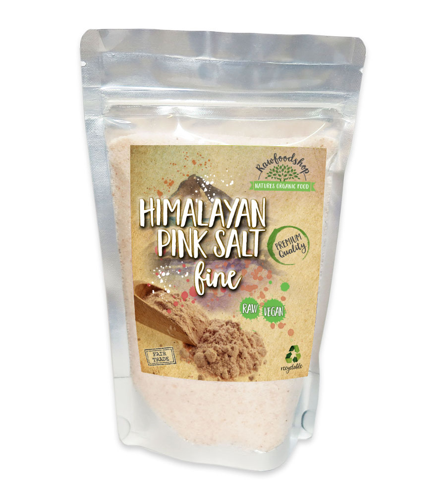 Himalajan suola hienoksi jauhettu 500g ryhmässä Hyödykkeet & Juomat / Ruokakomero / Mausteet @ Rawfoodshop Scandinavia AB (RSAL500200E)