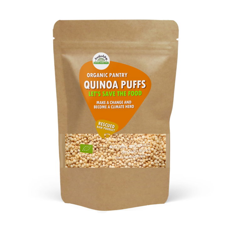 Luomu kvinoapuffit 500g ryhmässä OUTLET 20-80% / Leivonta 20-50% / Leivonta 40% @ Rawfoodshop Scandinavia AB (SFRECQUI011)