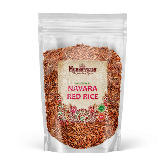 Punainen ayurvedinen riisi Navara LUOMU 1kg