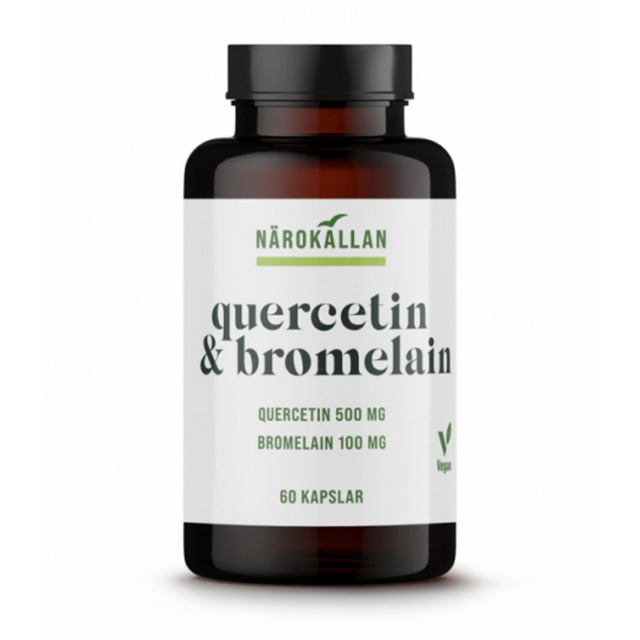 Quercetin & Bromelain 60 kapselia