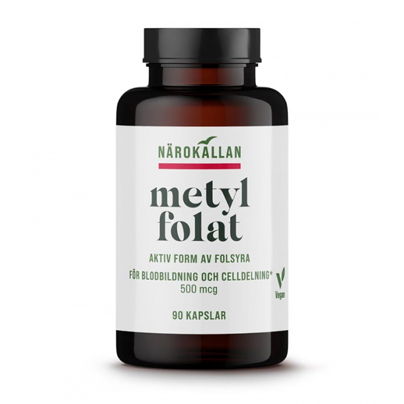 Metylfolaatin 90 kapselia