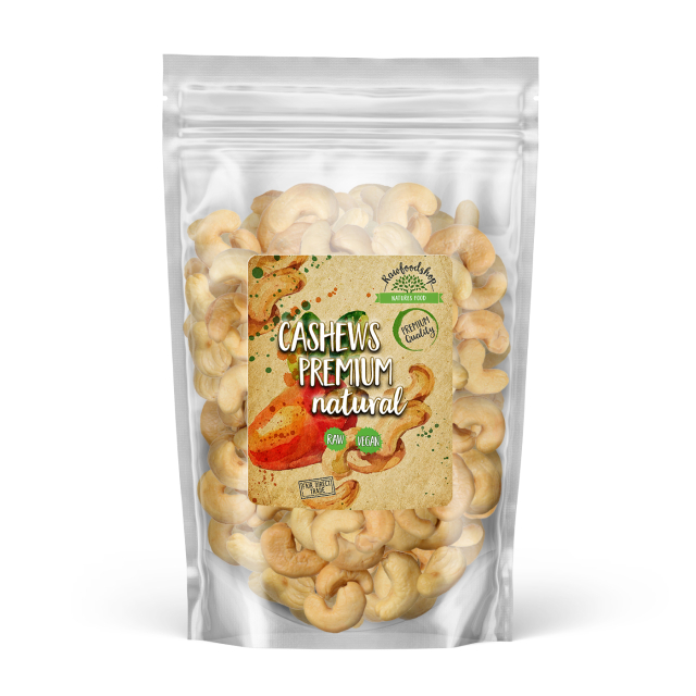 Premium RAW Cashewpähkinät 1kg