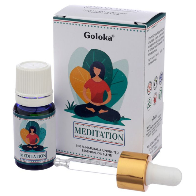 Goloka Blend Eteerinen Öljy Meditaatio 10ml