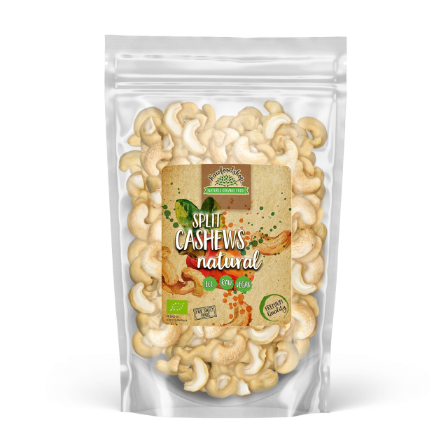 Cashewpähkinät Puolitetut RAW LUOMU 1kg