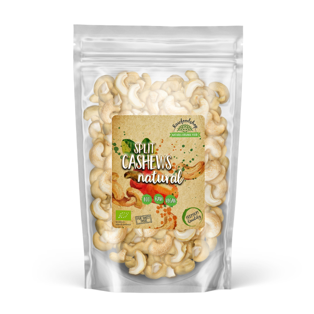 Cashewpähkinät Puolitetut RAW LUOMU 1kg